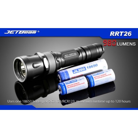 JETBEAM RRT26 latarka CREE XM-L2 PREMIUM LED 980 Lum RGB LED