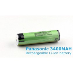 PANASONIC Akumulator Li-ion 3,7V 18650 3400mAh Protected NCR18650B