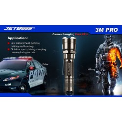 Latarka JETBEAM 3M PRO - Cree XP-L premium 1100 lumenów